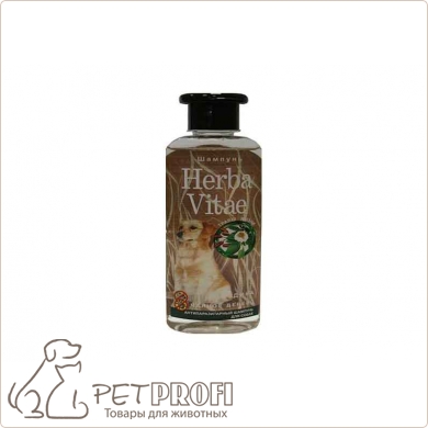 Шампунь с антипаразитарными травами «Herba Vitae»  для собак 250мл 