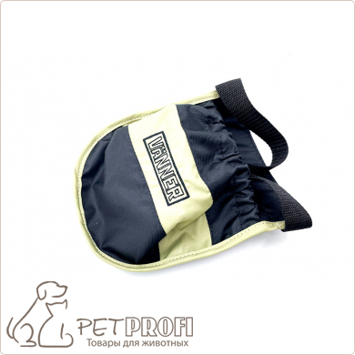 Кармашек для лакомства Vanner черный со вставкой цвета хаки