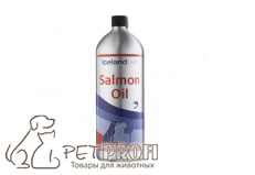 Масло лосося Salmon Oil IcelandPet для собак 1 л
