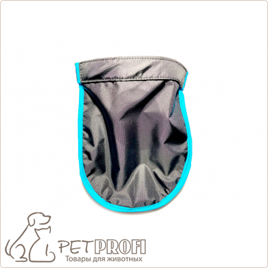 Кармашек для лакомства Vanner черный с голубым кантом