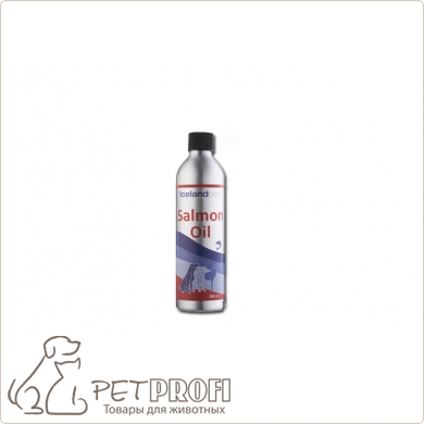 Масло лосося Salmon Oil IcelandPet для собак 250 мл