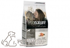 Pronature Holistic Корм д/собак, д/кожи и шерсти лосось с рисом 
