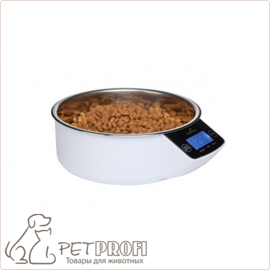 Миска с весами EYENIMAL Intelligent Pet Bowl белая