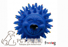 Игрушка для собак "солнышко" с пищалкой FreeDog